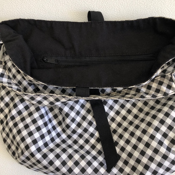 Black & White Check Purse - Picture 3 of 5